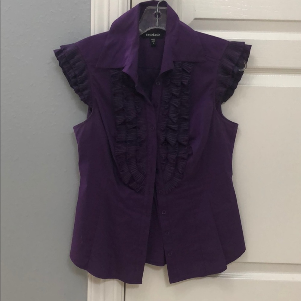 Purple Bebe blouse